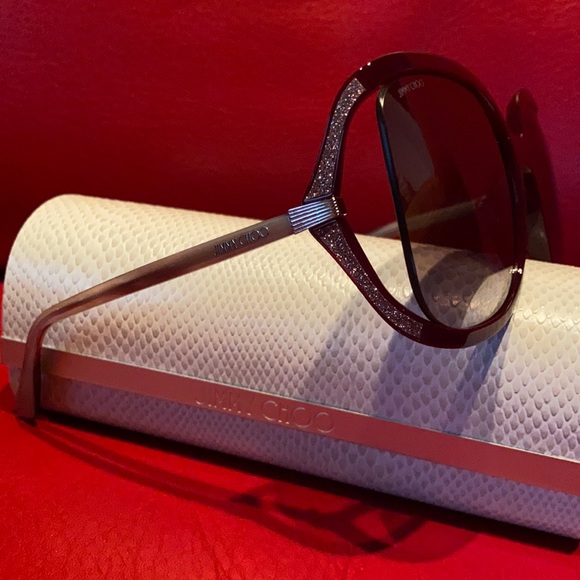Jimmy Choo Stunning Sparkling Frames Sunglasses main image 11